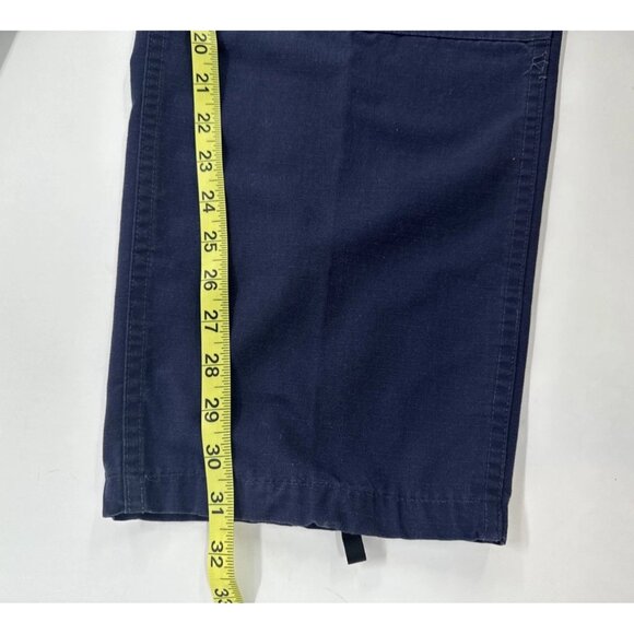 Propper Cargo Pants Mens XL 42x31 Blue Tactical Paratrooper Ripstop Utility Y2K - Picture 10 of 16